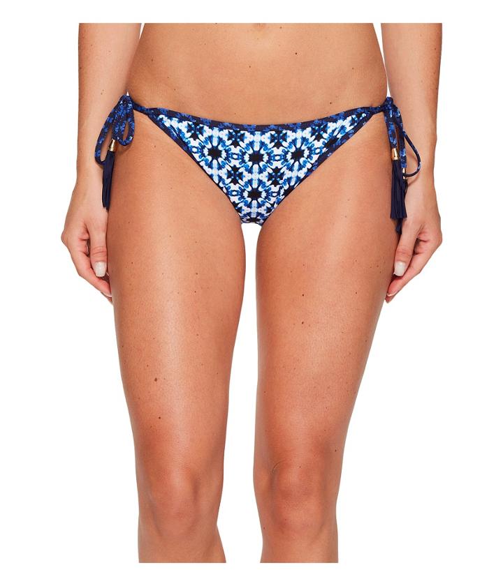 Tommy Bahama - Shibori Splash Reversible String Bikini Bottom