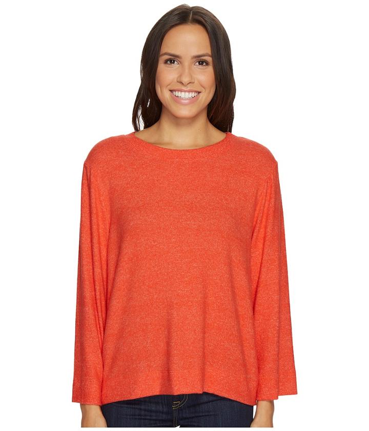 Nally &amp; Millie - Long Sleeve Brushed Sweater Top