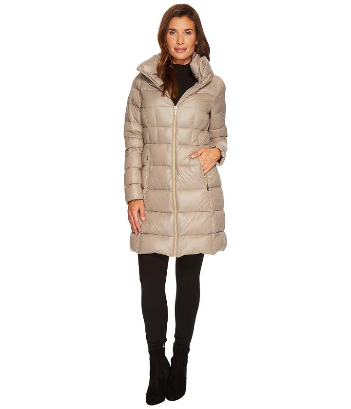 Michael Michael Kors - Zip Front Horizontal Quilt Down M822275cz