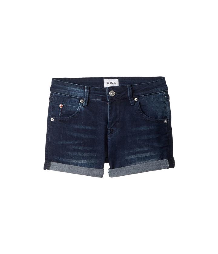 Hudson Kids - 2 1/2 Roll Cuff Shorts In Low Octane