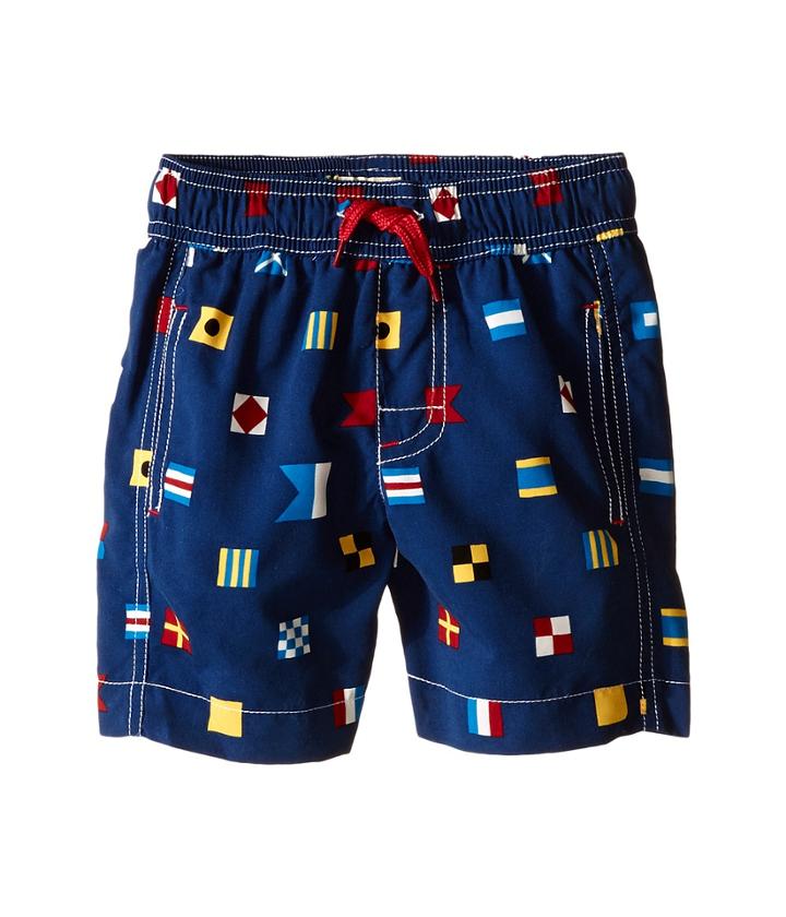 Hatley Kids - Nautical Flags Swim Trunks