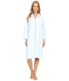 Carole Hochman - Terry Velour Zip Robe