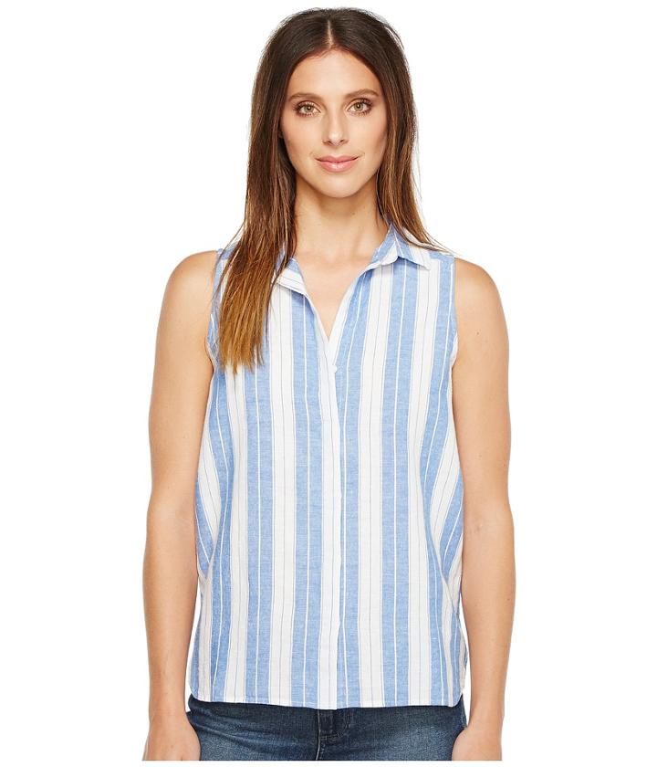 Nydj - Linen Yarn-dye Top