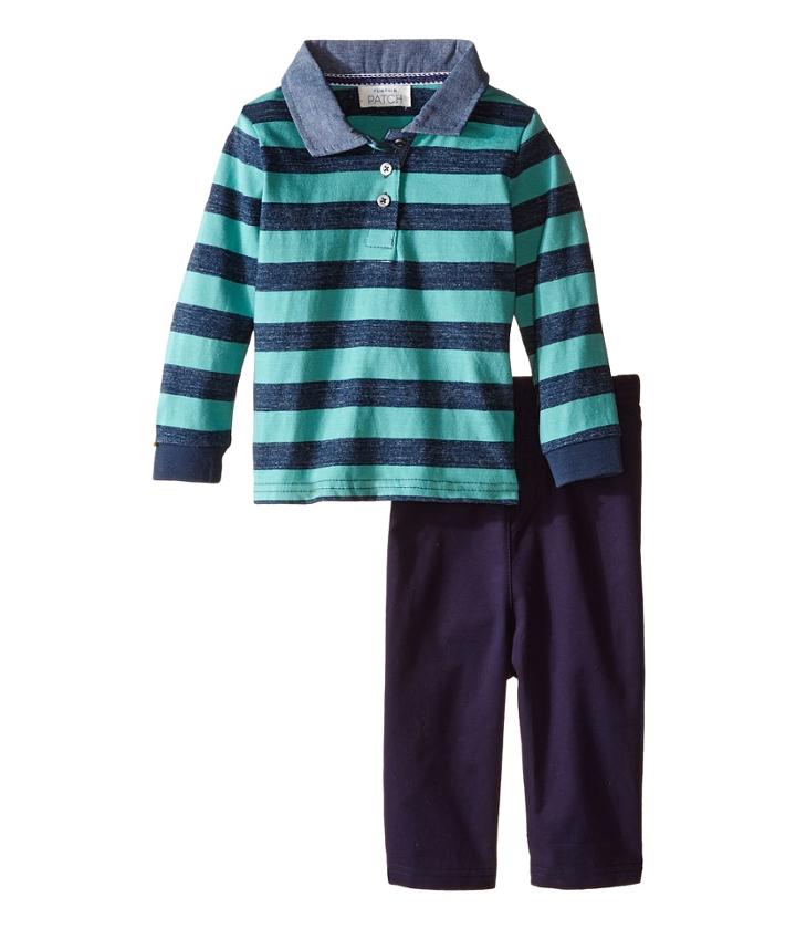 Pumpkin Patch Kids - Rugby Top Set