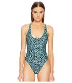Proenza Schouler - Popcorn Flower Strappy Cross-back One-piece