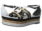 Just Cavalli - Calf And Patent Leather With Rope And Cork