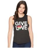 Spiritual Gangster - Give Love Muscle Tank Top