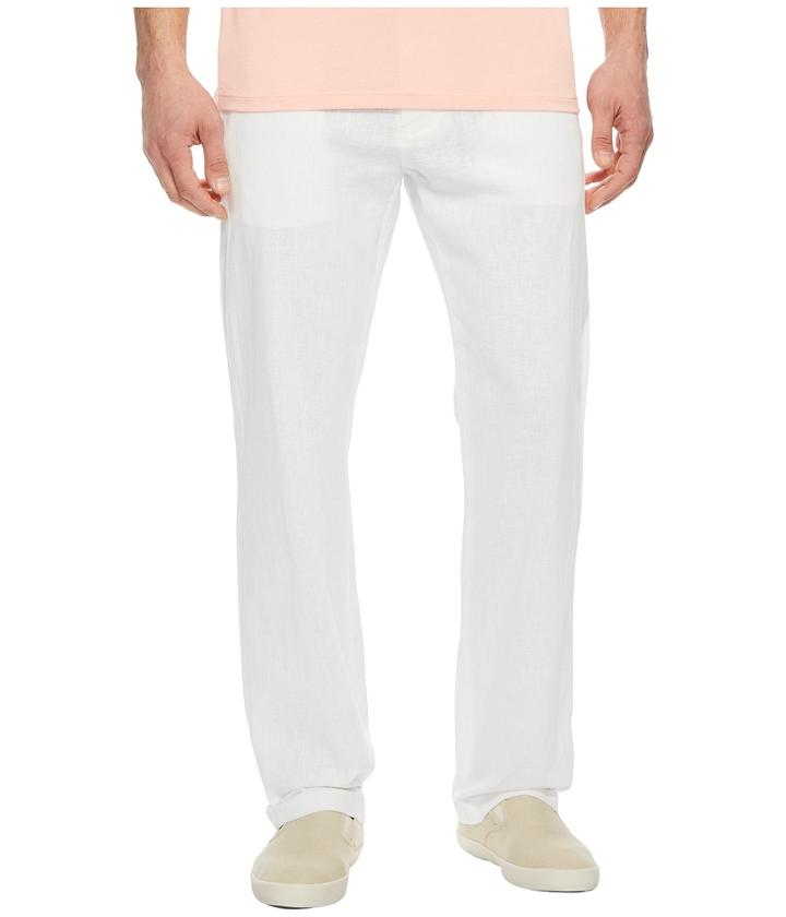 Perry Ellis - Linen Cotton Drawstring Pants
