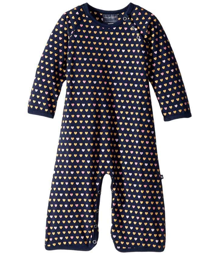 Toobydoo - Sweet Hearts Soft Blue Jumpsuit
