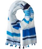 Calvin Klein - Desert Stripe Tassel Scarf
