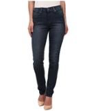 Miraclebody Jeans - Skinny Sanded Jeans In Berkshire Blue