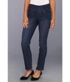 Jag Jeans Petite Petite Peri Pull-on Straight In Anchor Blue