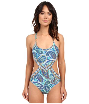 Trina Turk - Provence Paisley Monokini One-piece