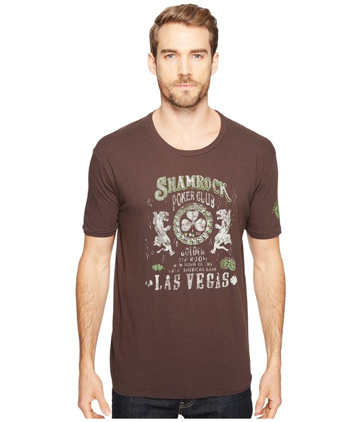 Lucky Brand - Shamrock Poker Graphic Tee
