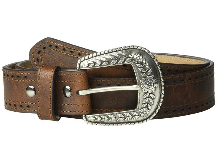 Ariat - Classic With Pierced Edge Trim Belt