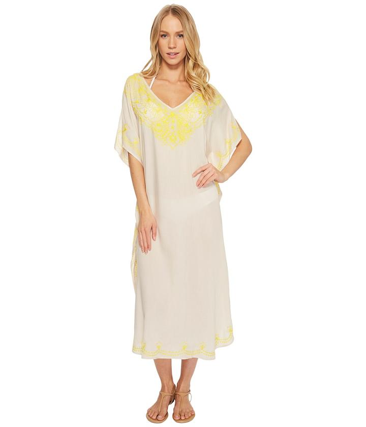 Echo Design - Embroidered Maxi Caftan