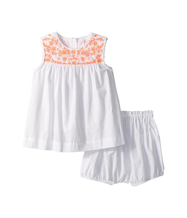Ralph Lauren Baby - Embroidered Top Bloomer Set