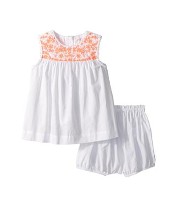 Ralph Lauren Baby - Embroidered Top Bloomer Set