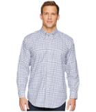 Magna Ready - Long Sleeve Magnetically-infused Check Dress Shirt- Button Down Collar