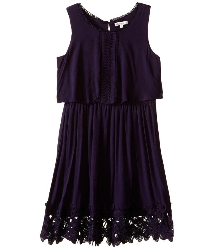 Ella Moss Girl - Kali Dress W/ Crochet Trim