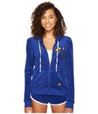 Juicy Couture - Venice Beach Patches Microterry Puff Sleeve Jacket