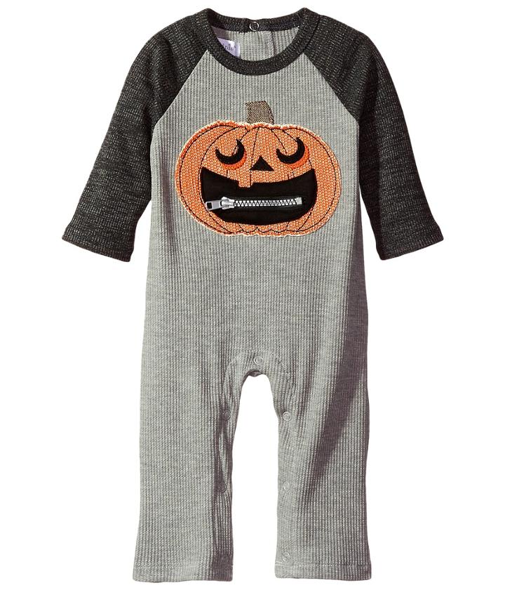 Mud Pie - Halloween Pumpkin One-piece