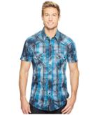 Rock And Roll Cowboy - Short Sleeve Button Down B1s2060