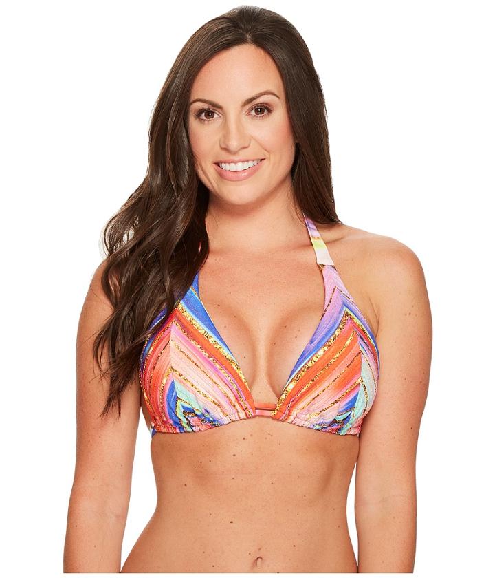 Luli Fama - Bellamar D/dd Cup Triangle Halter Top
