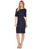 Adrianna Papell - Stretch Glitter Knit Sheath