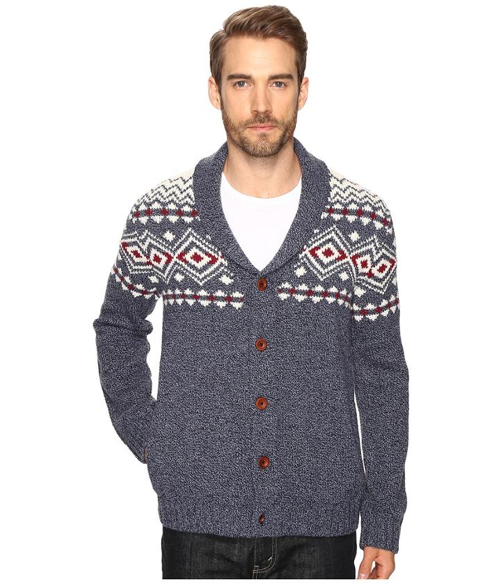 Lucky Brand - Lambswool Lodge Cardigan