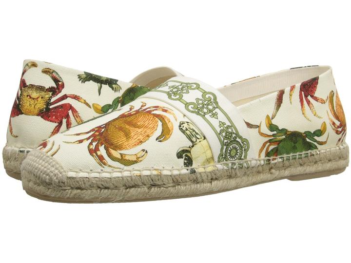 Versace Collection - Sea Creature Printed Espadrille