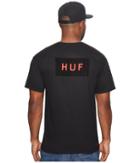 Huf - Bar Logo Flock Tee