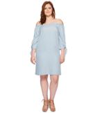 B Collection By Bobeau Curvy - Plus Size Lyocell Off Shoulder Dress