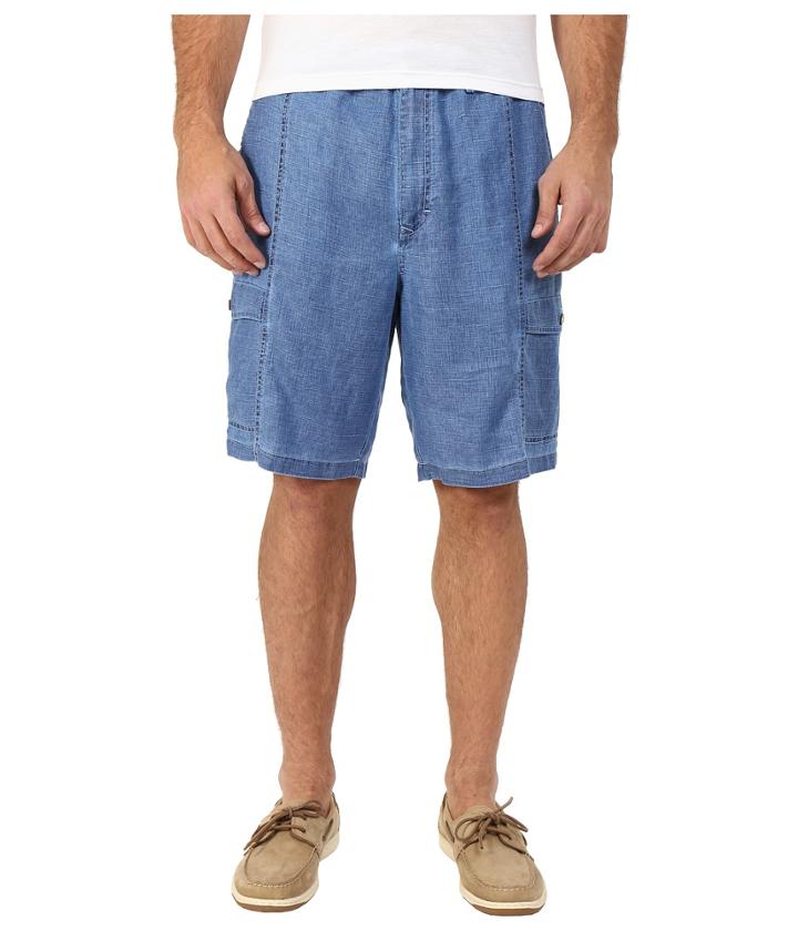 Tommy Bahama Big &amp; Tall - Big Tall Summerland Keys Elastic-waist Linen Short