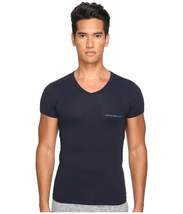 Emporio Armani - Stretch Cotton Color Multipack V-neck