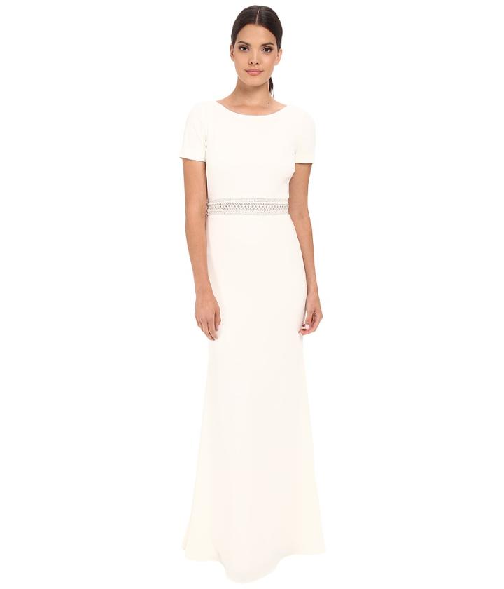 Badgley Mischka - T-shirt Cascade Gown