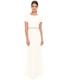 Badgley Mischka - T-shirt Cascade Gown