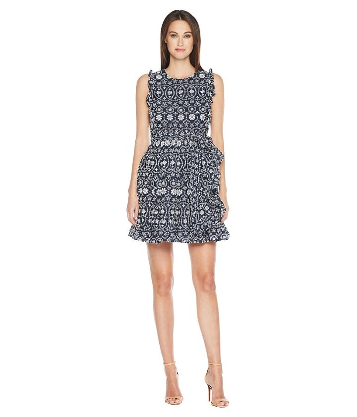 Kate Spade New York - Eyelet Wrap Dress