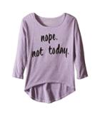 The Original Retro Brand Kids - Tri-blend Pullover Nope Not Today