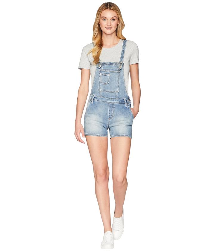 Miss Me - Five-pocket Overall Shorts