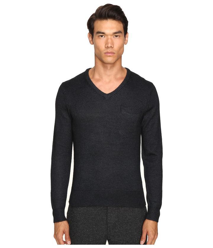 Todd Snyder - Alpaca Silk V-neck Sweater