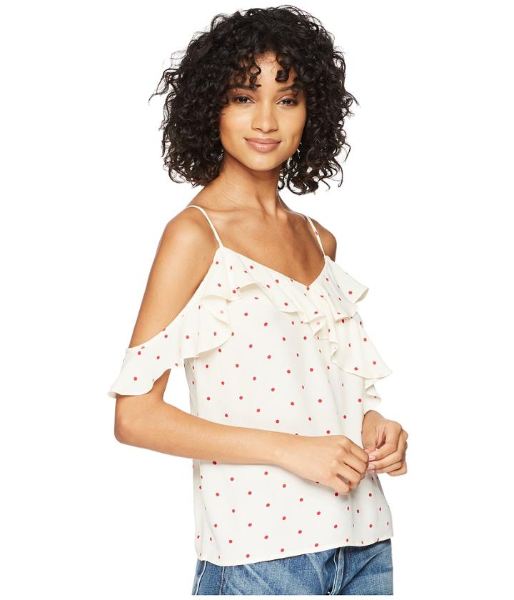 Bb Dakota - Nola Scattered Dot Print Top