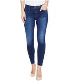 Hudson - Nico Mid-rise Crop Skinny With Released Hem Five-pocket Jeans In Newcomer