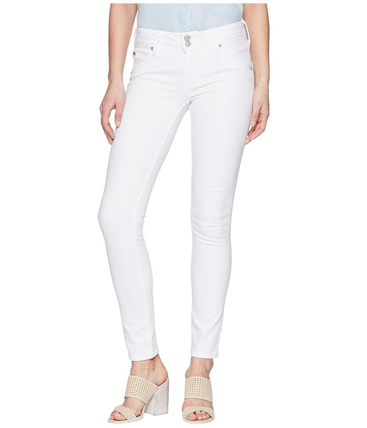 Hudson - Collin Mid-rise Skinny In Optical White