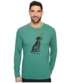 Life Is Good - Man's Best Friends Long Sleeve Crusher Tee