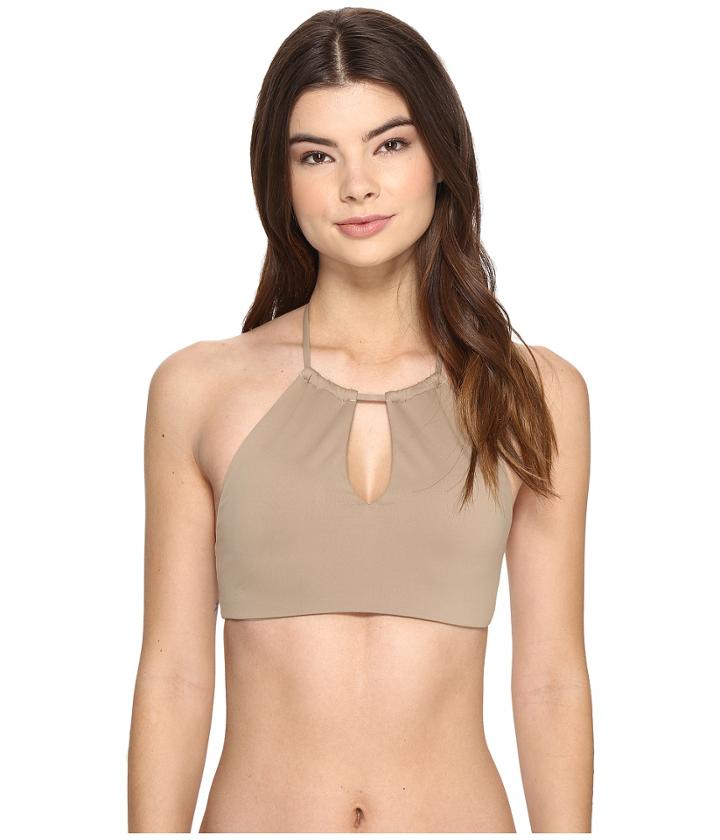 Polo Ralph Lauren - Safari Solids High Neck Keyhole Bra