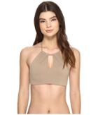 Polo Ralph Lauren - Safari Solids High Neck Keyhole Bra
