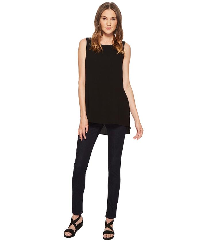 Eileen Fisher - Bateau Neck Long Shell