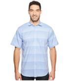 Thomas Dean &amp; Co. - Short Sleeve Horizontal Stripe Sport Shirt