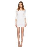 Boutique Moschino - Stretch Viscose Dress With Sheer Detailing